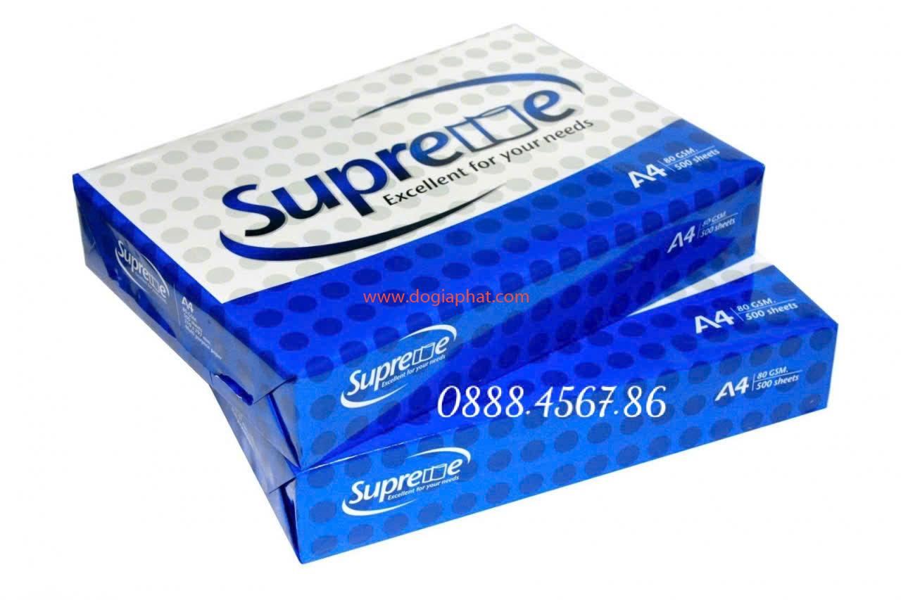 GIẤY IN SUPREME A4 80 GIÁ SỈ 