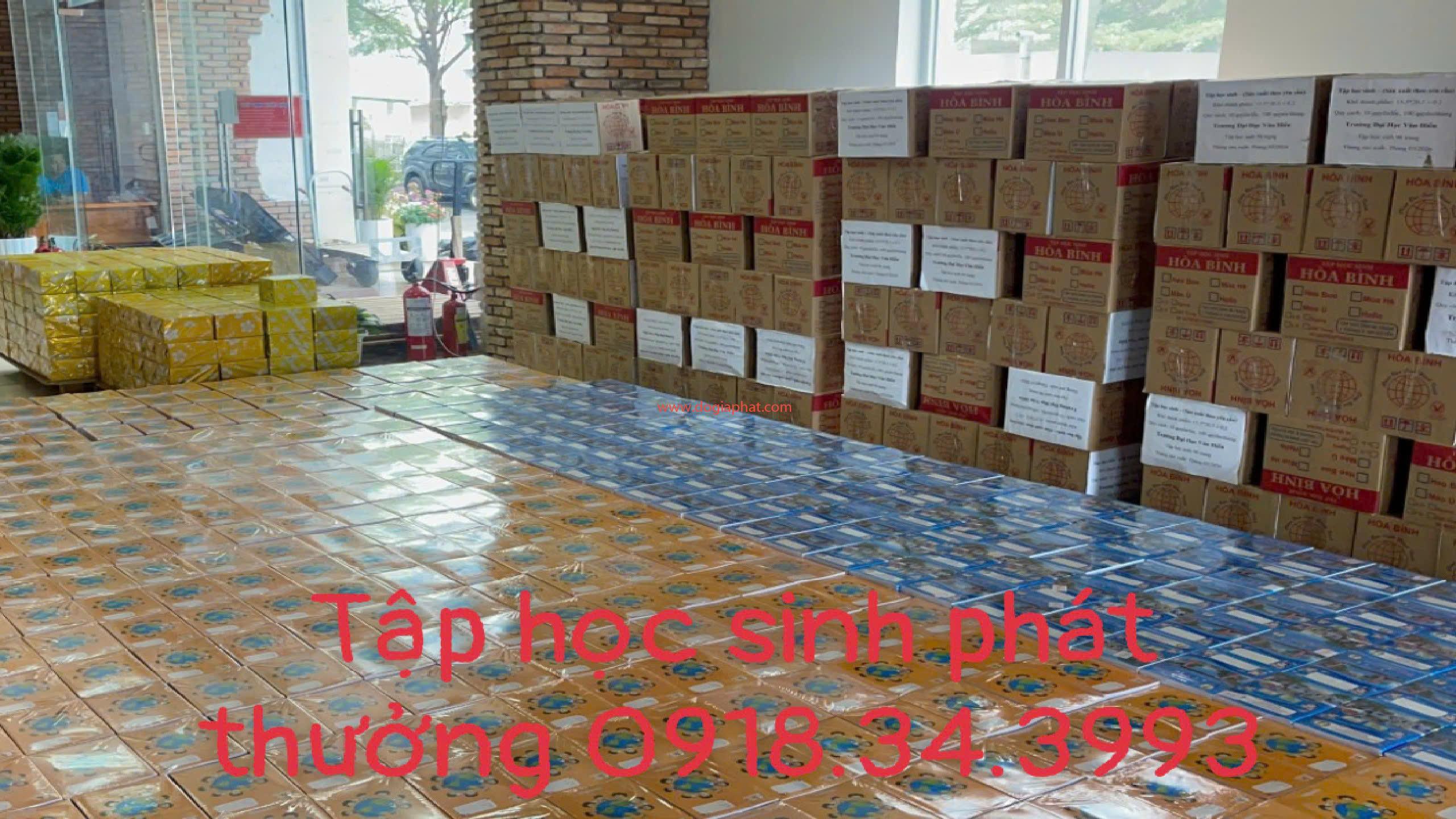 IN ẤN, SẢN XUẤT TẬP HỌC SINH QUẢNG CÁO THEO YÊU CẦU 
