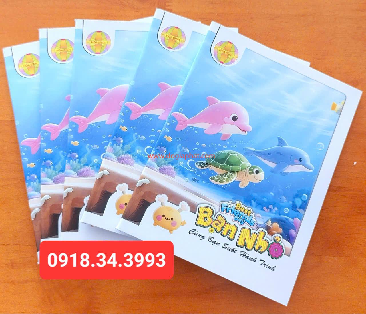 Tập Bạn Nhỏ 100gsm 96T + 4 Ô + 5 Ô giá sỉ 