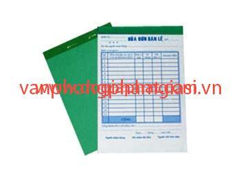Hóa đơn bán lẻ 1 liên dày