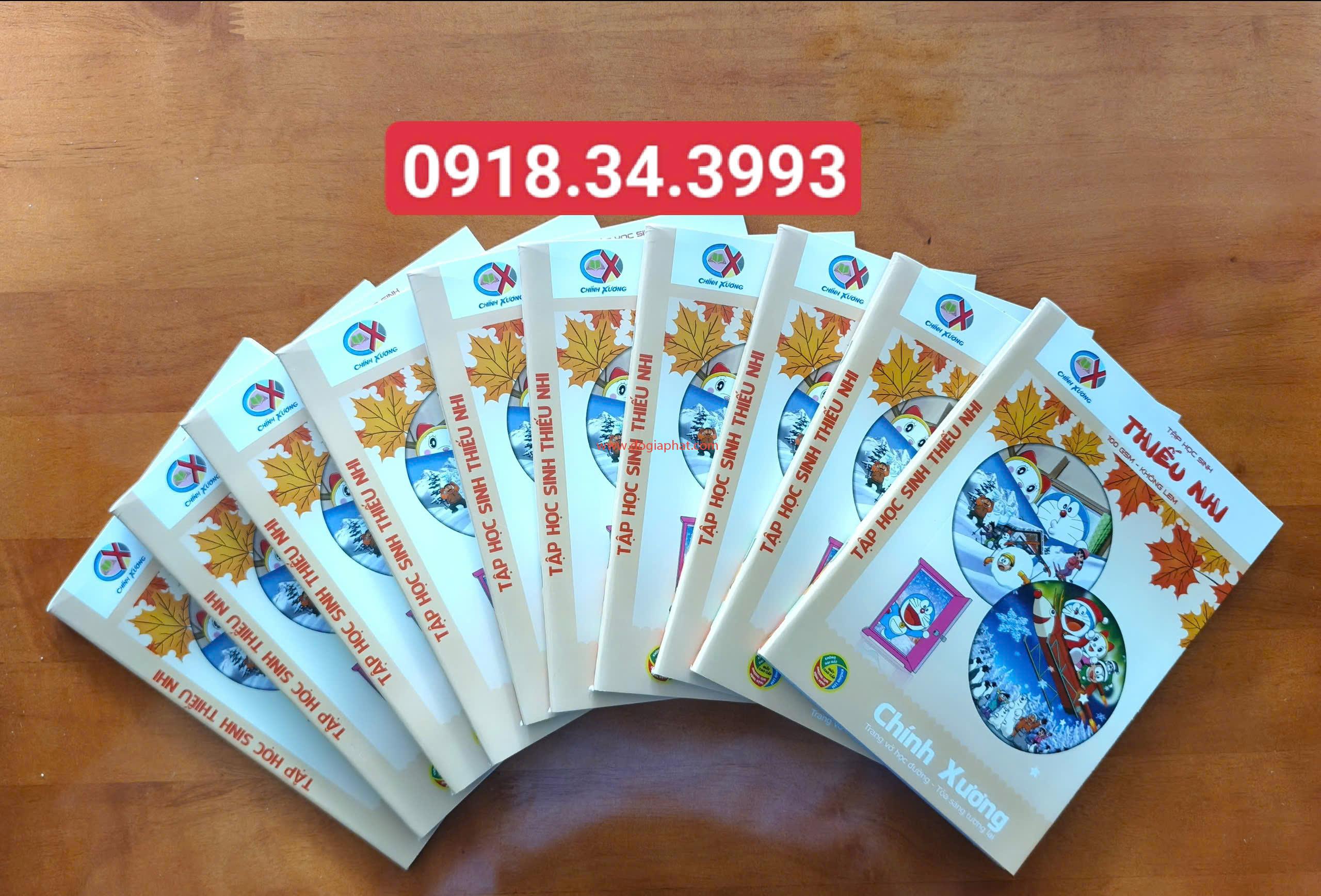 Tập Thiếu Nhi Chính Xương 100gsm 96 trang giá sỉ 