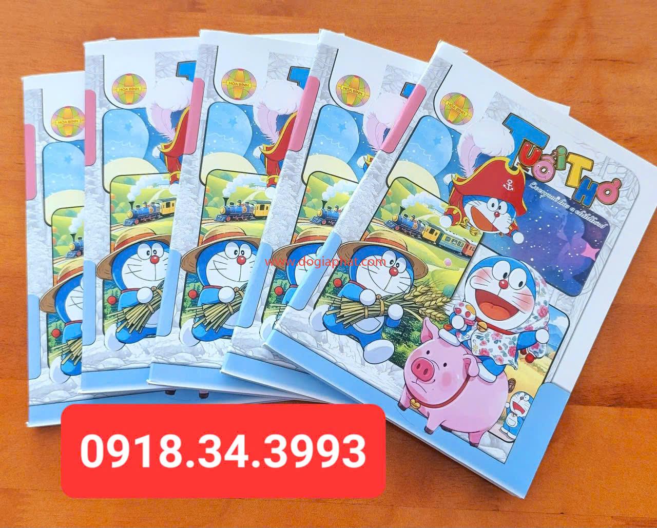 Tập Tuổi Thơ Hòa Bình 120 96T 4 ô + 5 ô 