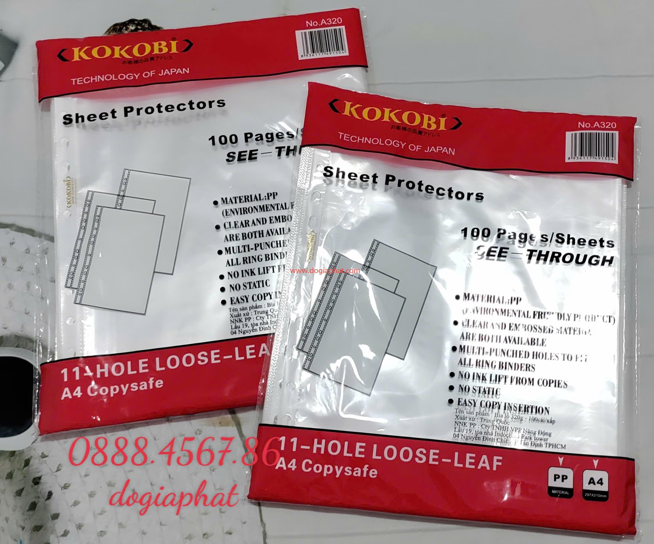 BÌA LỖ KOKOBI ĐỎ 