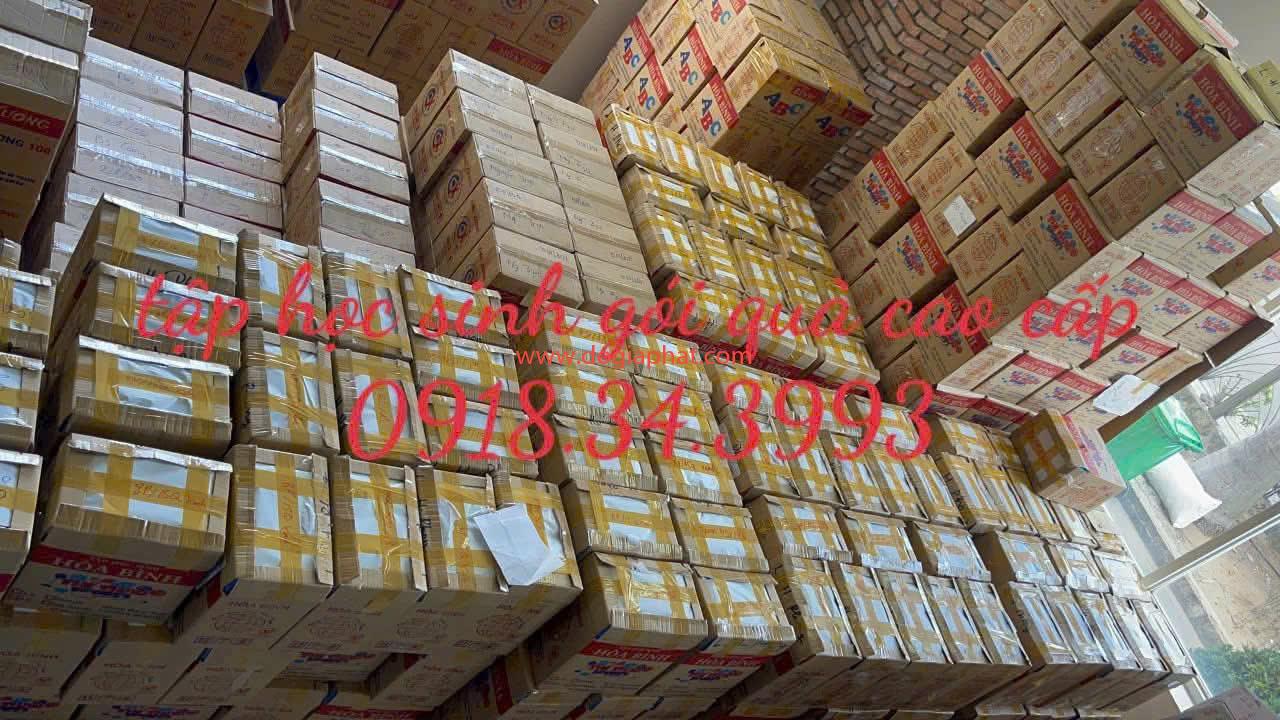 SẢN XUẤT IN ẤN TẬP PHÁT THƯỞNG THEO YÊU CẦU VÀ GÓI QUÀ GIÁ SỈ GIÁ RẺ NHẤT TPHCM 