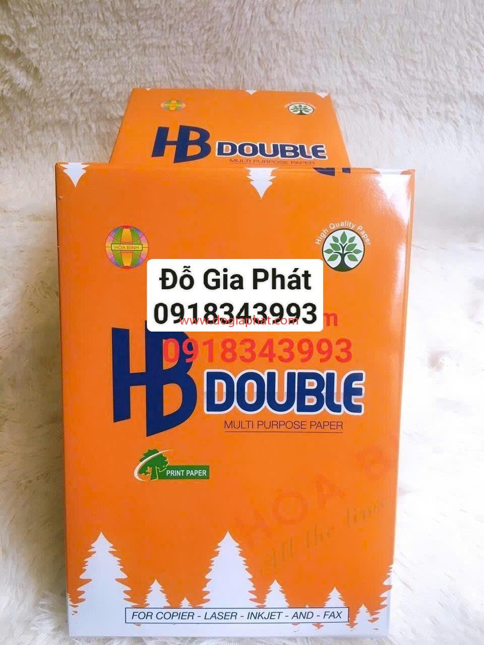 GIẤY IN HB DOUBLE A4 70 (HÀNG THÙNG) 