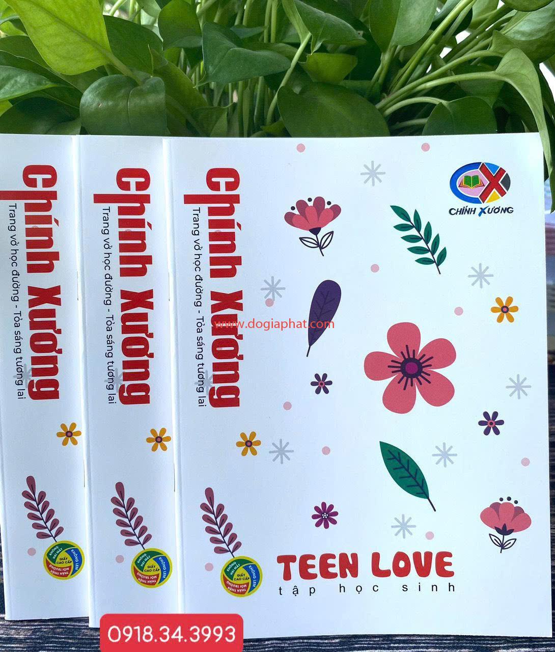 TẬP HỌC SINH TEEN LOVE CX 96 TRANG GIÁ SỈ 